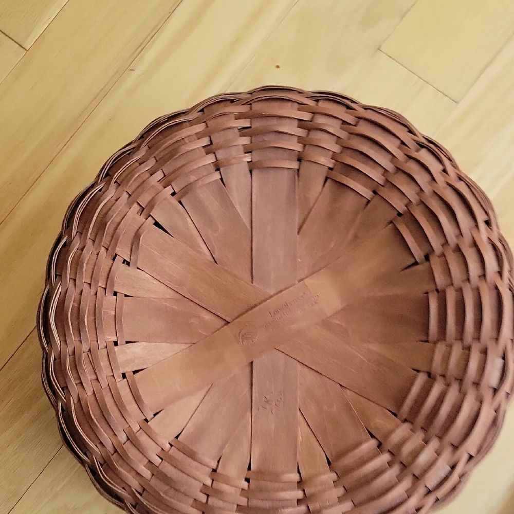 Longaberger Brown Woven Basket Accents